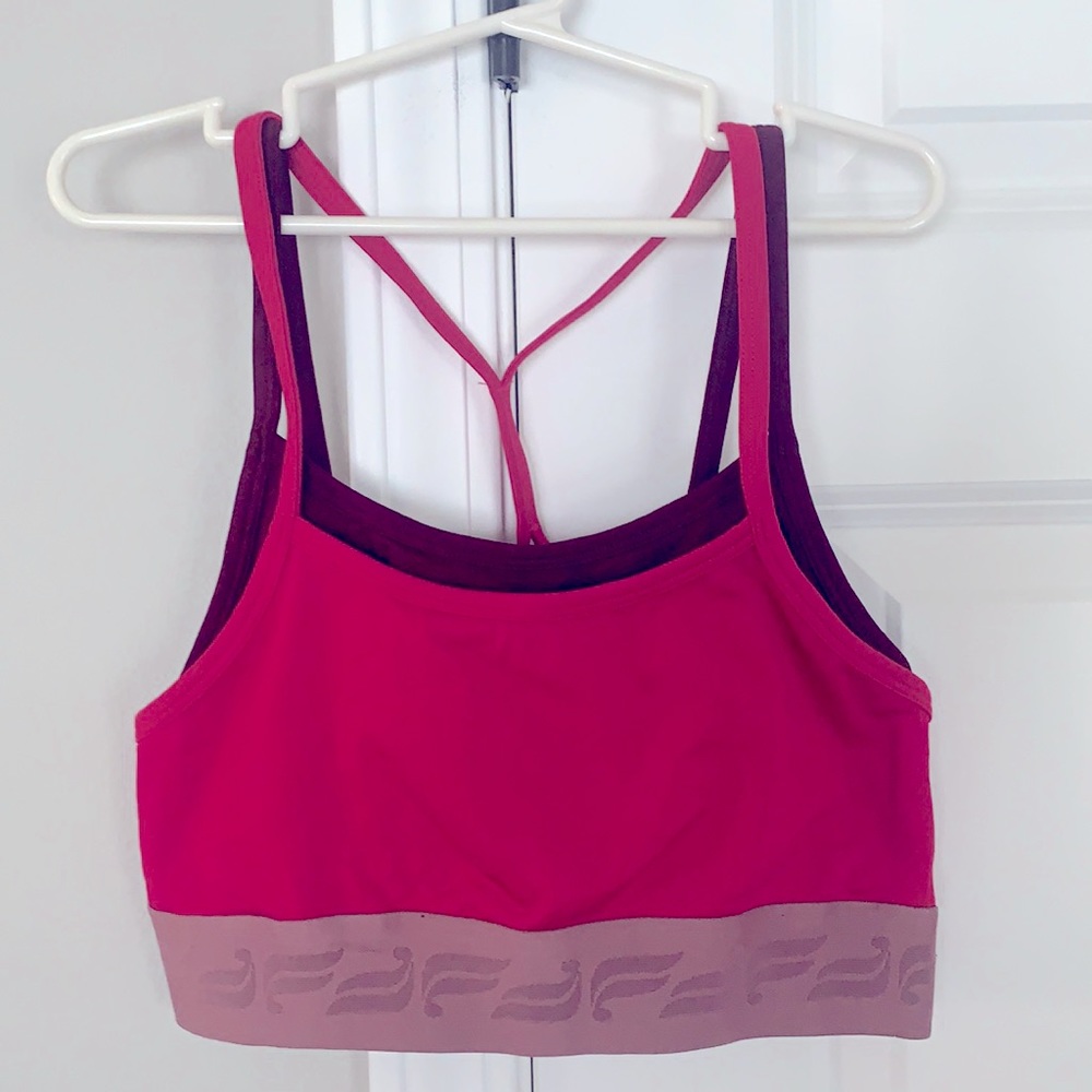 Fabletics size small double lined bra.